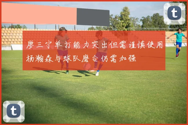 廖三宁单打能力突出但需谨慎使用杨瀚森与球队磨合仍需加强